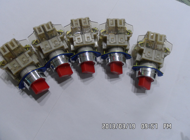 LAY3-11X311X2 three-gear two-gear choice of button knob switch red green handle button switch