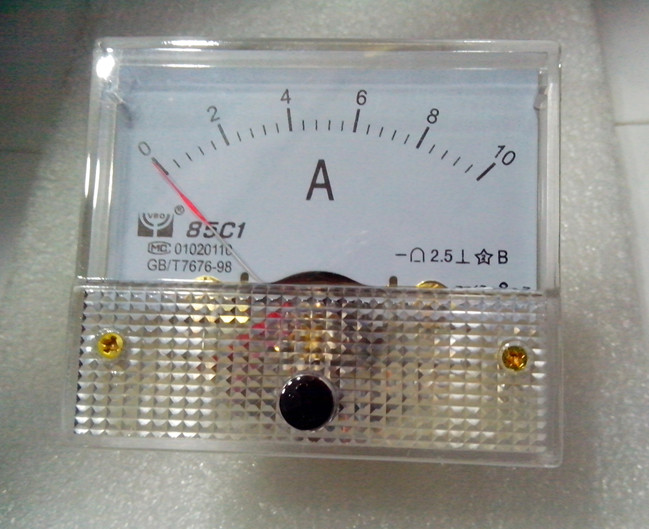 Direct current flow meter finger-type small meter head specs complete 85C1 5A 10A 10A 20A 30A 30A 50A