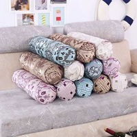 Lâu dài hình trụ giường gối cổ gối kẹo gối rửa sofa đệm jacquard châu Âu - Trở lại đệm / Bolsters Gối ngủ văn phòng mua ở đâu