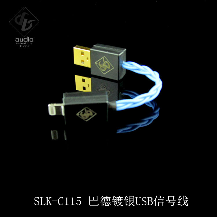 Silver-plated IPOD DOCK TO USB recording cable PHA2 HP P1 PHA1 digital cable SLK C115