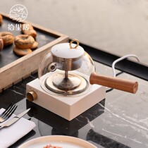 Chiliju Electric Pottery Furnace Glass Cooking Teapot Manual Separate Tea Boiler Cooking Tea Boiler Steaming Teapot Cooking Teapot Making Tea