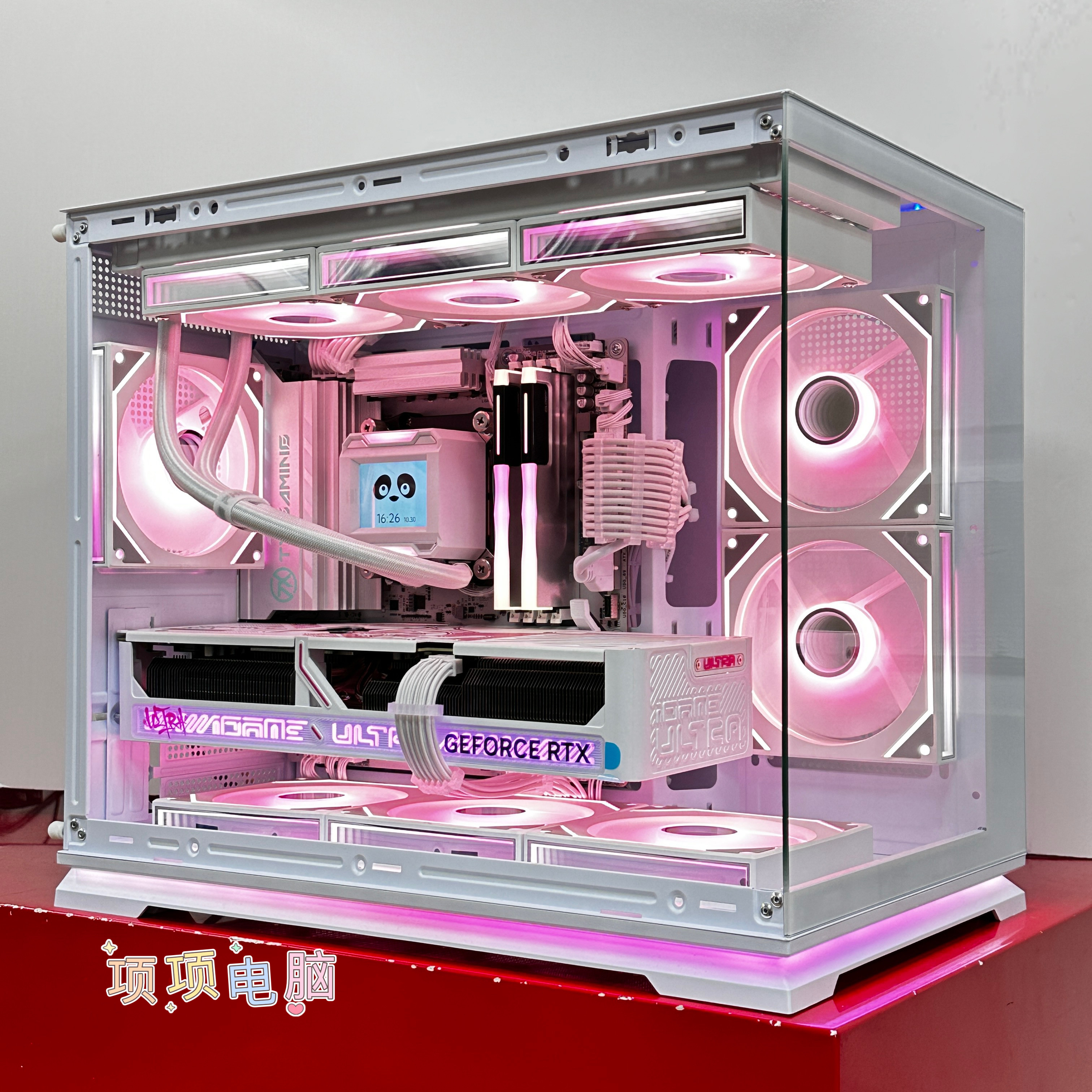 Shanghai Physical Store Installs I5 14600Kf Assembled Computer with 5060Ti, Sea View Room 5070 Water-Cooled Gaming Console