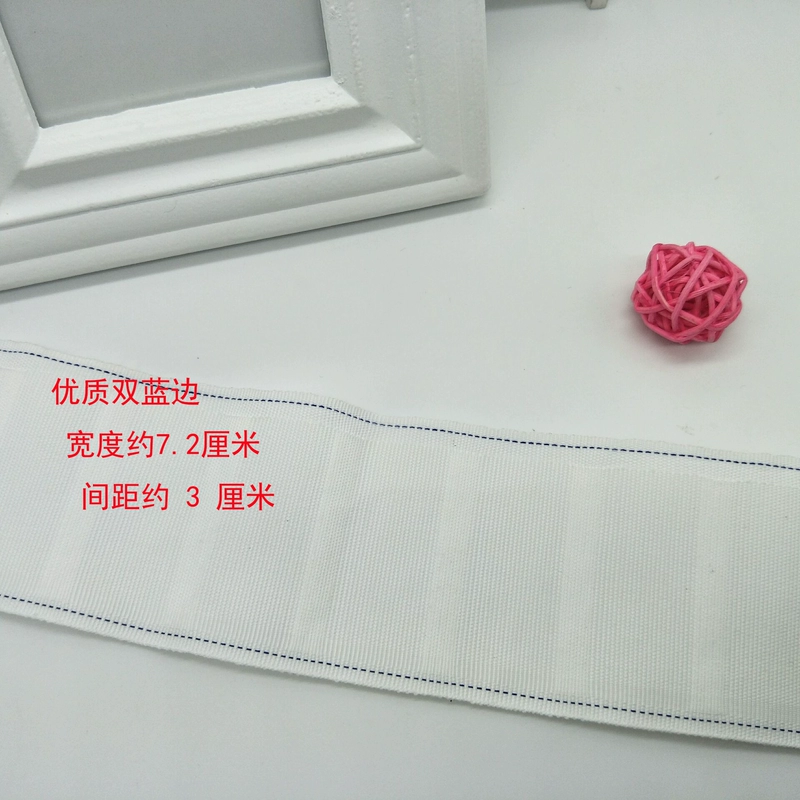 Rèm vải móc có bốn móc treo rèm với mã hóa chống nắng móc chống lão hóa vải trắng với phụ kiện phụ kiện - Phụ kiện rèm cửa giá màn treo cửa sổ
