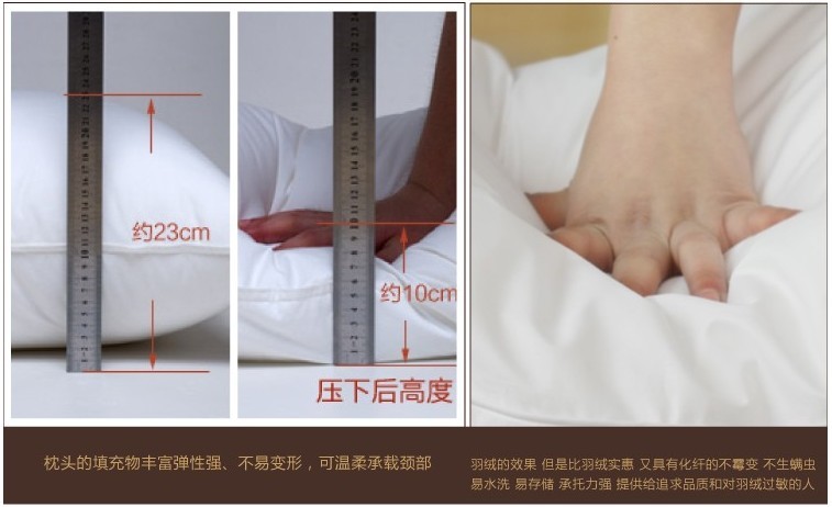 Mất thứ hai giết lông nhung gối lõi đốt sống cổ khách sạn gối sức khỏe siêu mềm đặc biệt cung cấp zeaverou gối tựa lưng sofa gỗ