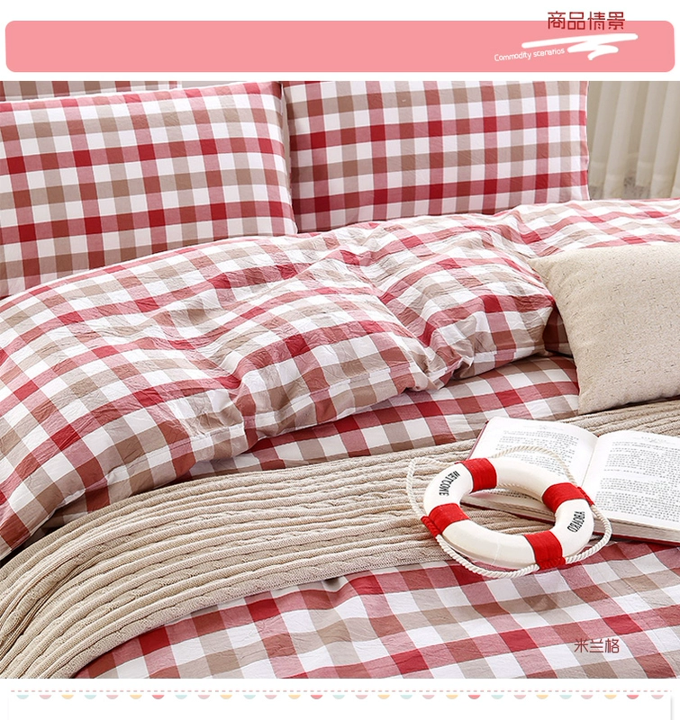 Bông rửa chăn comforter đặt một mảnh bông chăn đơn đôi giường 200x230 m 1.5m1.8 - Quilt Covers