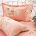 Gối bông 48X74 gối bông cotton vỏ gối gối túi da gối bông bao gồm một cặp - Gối trường hợp