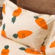 Vỏ gối vải thô cũ bằng vải cotton dày 48 74cm cặp gối cotton lõi da mùa hè