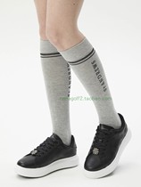 2024 new summer Korean counter ST golf socks womens half-tube socks no more than knee calf socks slimming socks
