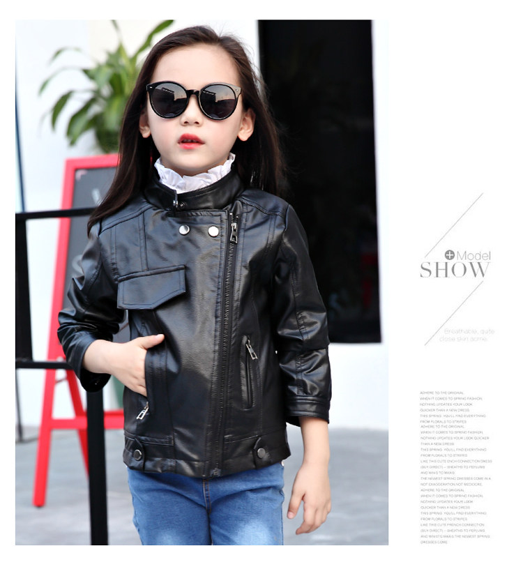 Veste pour fille en cuir - Ref 2158487 Image 29