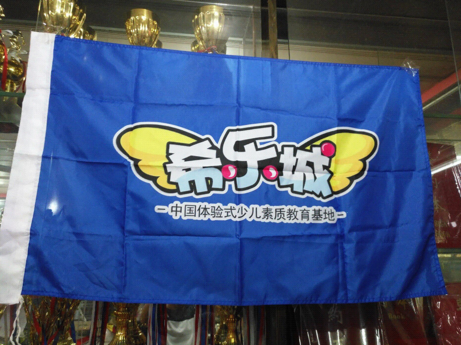 Design of the design of the company Flag-school Express Flag Team Flag Banner Flag-guided Flag Friend Race Flag Thermal Transfer