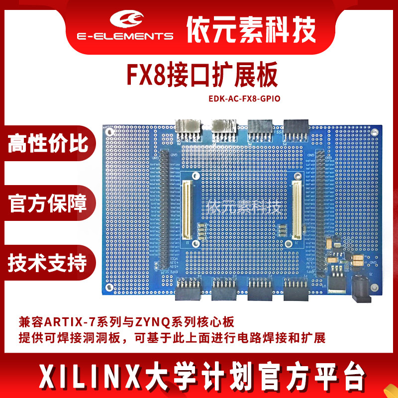 (YiElements) E-Elements FX8 Wanuses extended base plate EDK-AC-FX8-GPIO