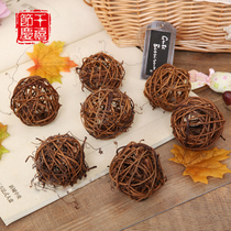 Primary colour Tovines Fujisines Fields Garden Decoration Balls Hanging Decoration Cafe Bar Hallway Shop Shop Window Clog View Flowers