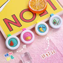 Cartoon solid baby pregnant woman natural plant anti-mosquito buckle Adult children outdoor portable buckle anti-mosquito artifact