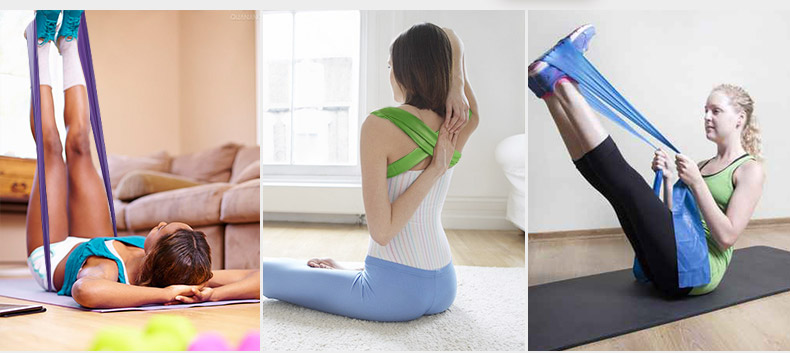 Nhảy múa ba lê thể dục nguồn cung cấp yoga dây đai căng thể dục nhịp điệu vành đai đàn hồi cao su vành đai kháng thể dục dụng cụ váy nhảy dancesport