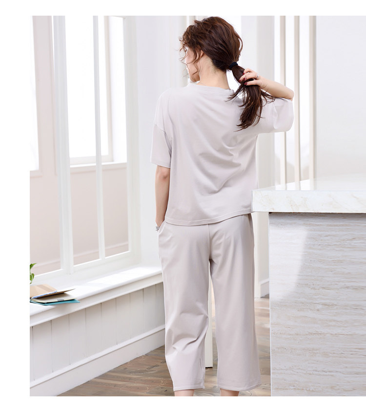 Pyjama pour femme      en Coton à manches - Ref 2994467 Image 146