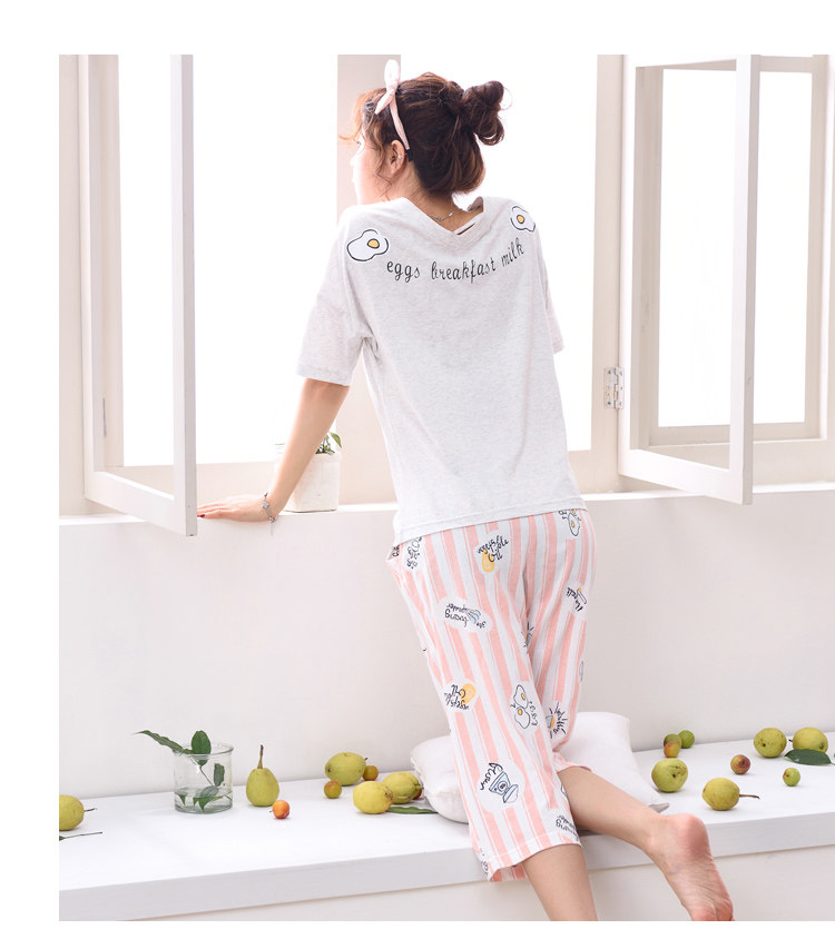 Pyjama pour femme      en Coton à manches - Ref 2994467 Image 107