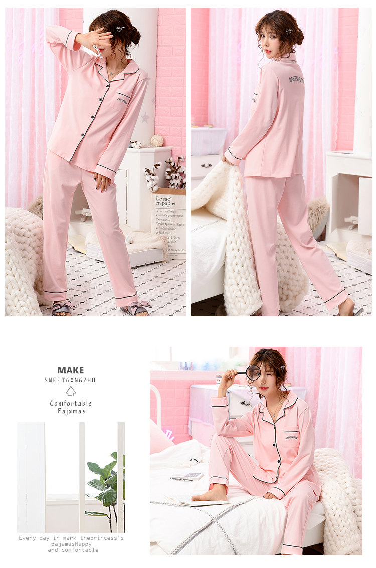 Pyjama mixte      en Coton à manches longues - Ref 3005776 Image 15