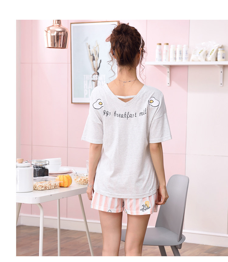 Pyjama pour femme      en Coton à manches - Ref 2994467 Image 120