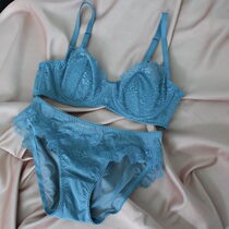 Big breasts show small bra summer ultra-thin non-convex underwear womens thin section breast reduction breathable chest stickers full lace bra