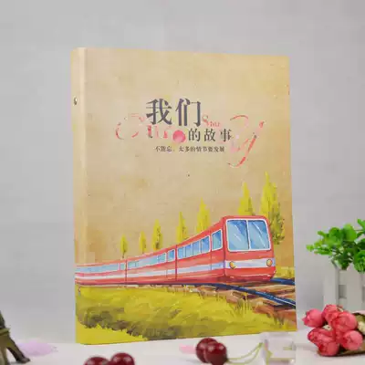 Movie ticket ticket collection book train plane travel attraction ticket commemorative collection book 3 inch 5 inch photo album