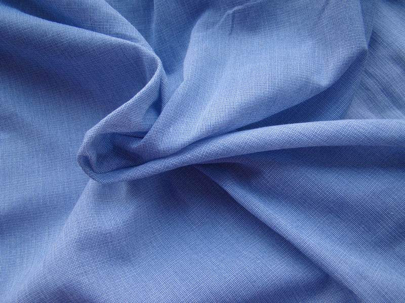 Export japan cotton willow cloth blue small skirt shirt lining material a price of about 2 pounds