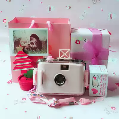 Non-Pole retro camera send film fool camera waterproof camera film creative gift ins camera