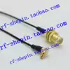 MMCX-JW curved male to SMA-KY female connector RF1 37-wire ultra-soft extension cable