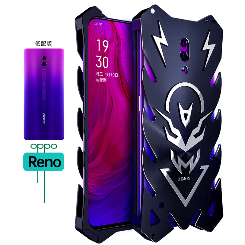 SIMON New THOR II Aviation Aluminum Alloy Shockproof Armor Metal Case Cover for OPPO Reno