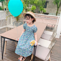Girl Shatters Dress dress 2021 Summer Dress South Gate Baby Princess Dress Korean Version CUHK Child Polo Child Skirt