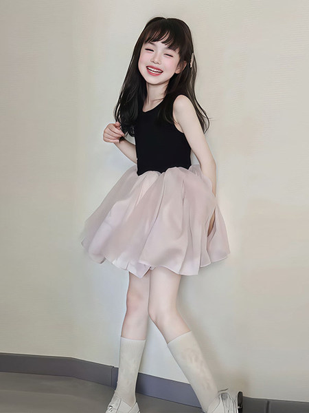 In-Stock Children's Clothing Girls' Dresses 2026 Summer New Stylish and Super Pretty Unique Beautiful Princess Dresses for Little Girls — 3