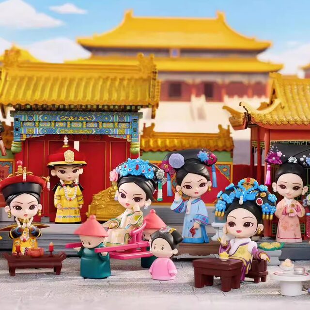 正版甄嬛传四代盲盒系列桌面摆件潮玩女生礼物影视周边手办摆件