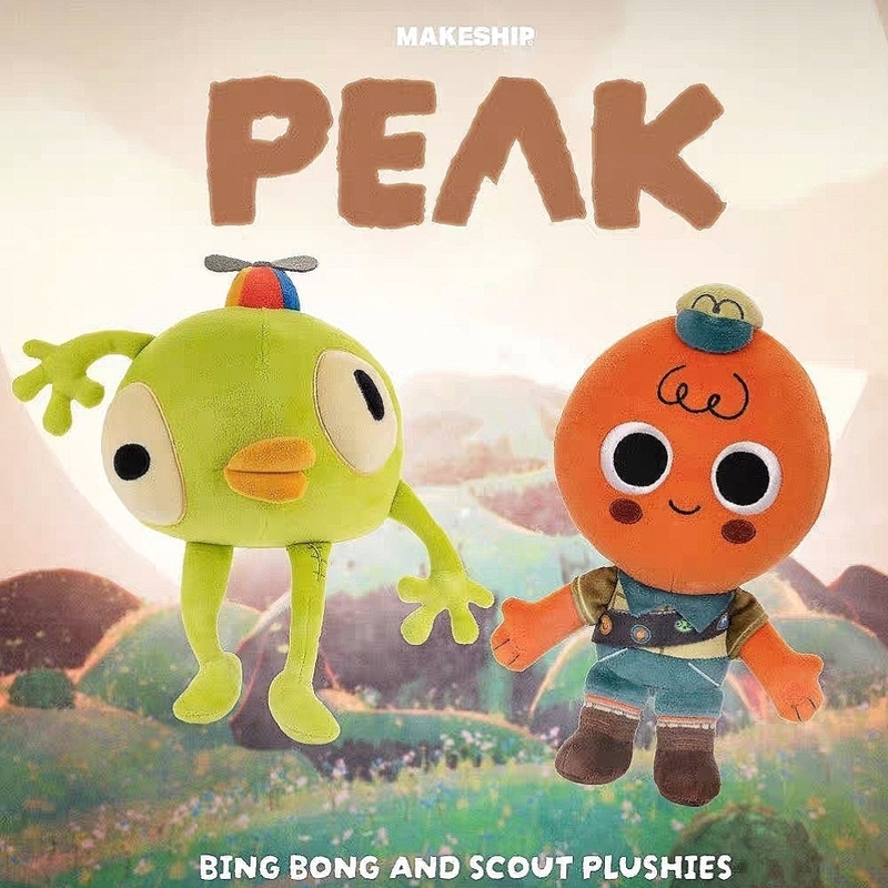 In Stock, Genuine Peak Game Boy Scouts Bing Bong Collectible Plush American Authentic Limited Edition Doll