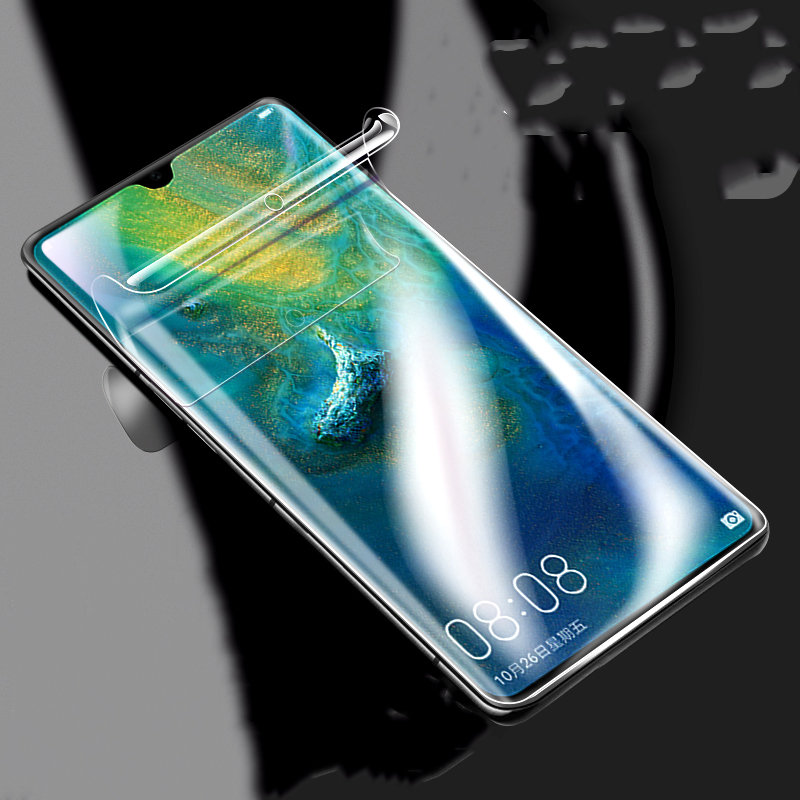 华为mate30pro钢化水凝膜mate20pro手机膜华为mate20荣耀pro全屏华为mate30覆盖抗蓝光mate20pro无白边高清膜