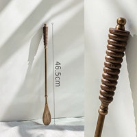 Ручка из латуни + дерева манго.