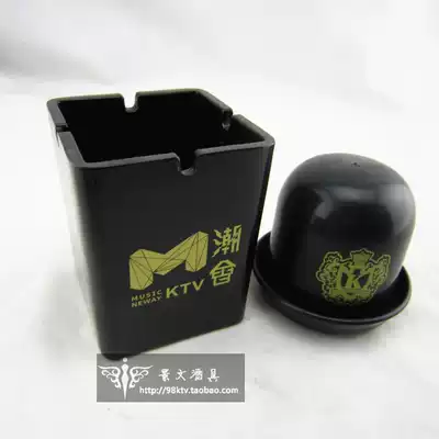 Resin cigarette ashtray desktop trash can Bar cigarette ashtray KTV cigarette ashtray custom cigarette ashtray oversized