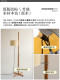 Santa Walnut Floor Lamp Spanish Tmm Natural Wood Style Vintage Sofa Side Wabi-Sabi Adjustable Lamp