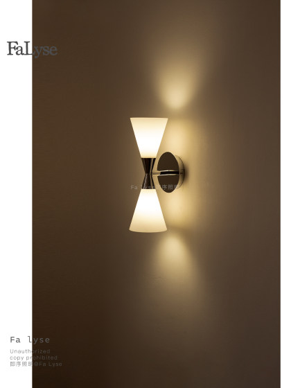 Danish Harlekin Vintage Hourglass Wall Lamp Nordic Designer Background Wall Staircase Bedroom Aisle Bedside Lamp