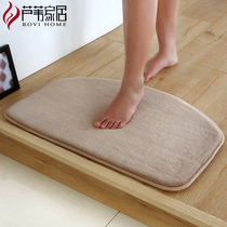 Bathroom door absorbent mat bathroom entrance mat bedroom bathroom entrance mat kitchen household non-slip carpet