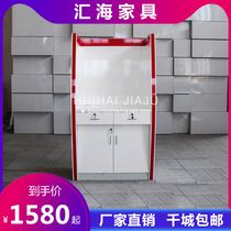 Paint bank Online banking experience desk Tax Bureau Self-service tax desk counter Internet inquiry desk Workbench Computer desk