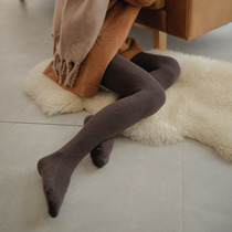 Residence small apostle 300D gold cotton beating bottom socks pants female autumn and winter medium thick pure cotton matt high waist day cant afford to wear thin outside