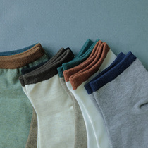 Mansion Apostle Spring Summer Short Socks Female Pure Cotton Shallow Mouth Han Edition Cute Day Ensemble Soft Girl Tide Short Cylinder Student Full Cotton Cotton Socks