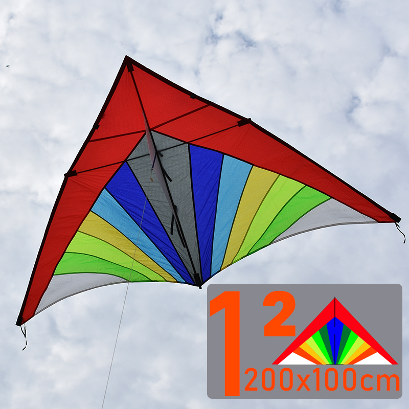 Winemaker 1 flat 544 Soft umbrella cloth Kite Carbon-Parachute Cloth Large Triangle Long Tail Weifang Breeze
