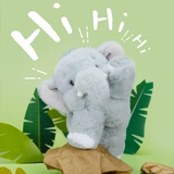 Азиатская бумага слона популярная популярная натуральная маленькая плюшевая куклы с предметами танабата.