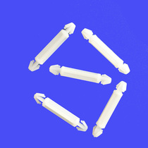 Double-head PC board spacing column AS series PC board isolation column 4 0-hole PC board support column plastic fasteners