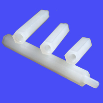 Hexagonal spacer column M2 5 HTS hexagonal isolation column nylon plastic screw column yin and yang copper column support column