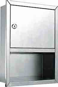 Hanbri hanqiao 304 stainless steel toilet paper box extraction style sanitary carton toilet paper shelf concealed in wall-style