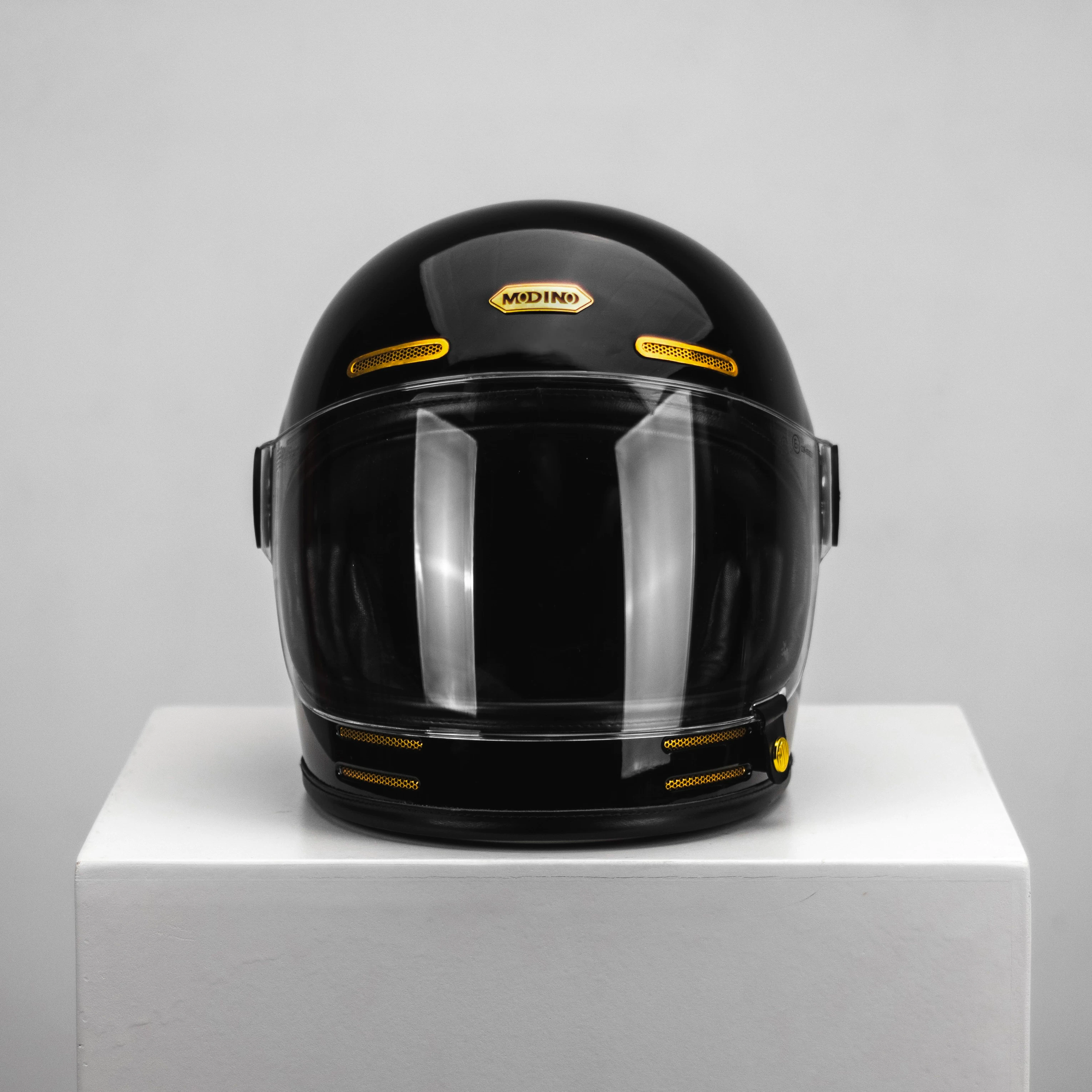 Моноконо Full-face ретро углеродное волокно мотоциклетный шлем индийский VESPA Triumph Latte круиз мотоцикл