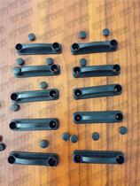 Window grille accessories F201 outer cover small handle Black door modern drawer furniture hardware handle