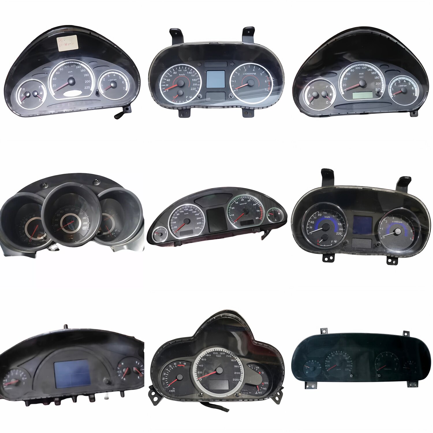 Подходит для комбинированной приборной панели Chery QQ3/QQ6/A3/E5/Ruiqi G5 Fengyun 2 Ruilin M1 в сборе с микрофонным кодометром Изображение 1