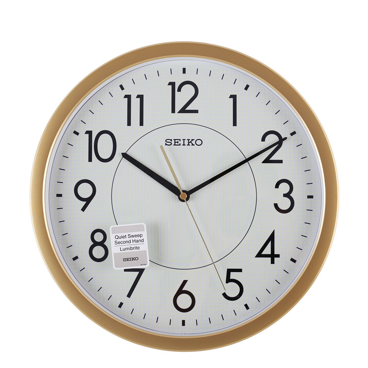 SEIKO Japan SEIKO Wall Clock Mute Luminous 14inch Modern Simple Living